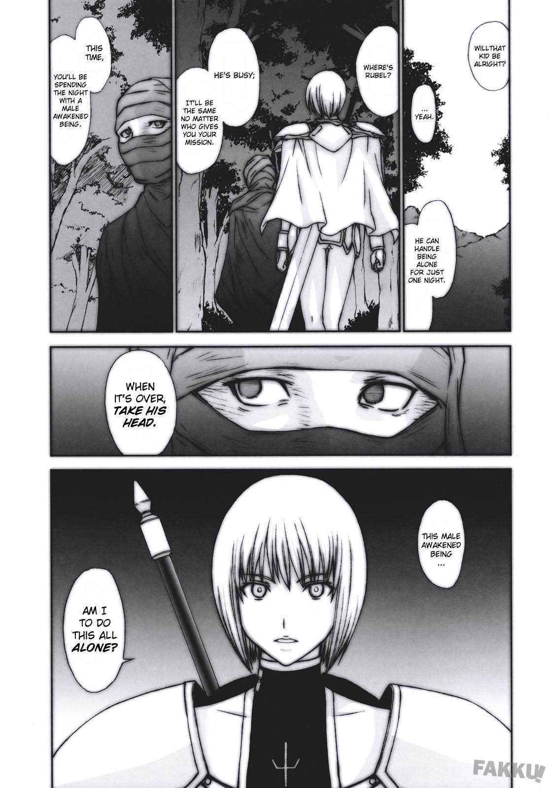 (C73) [Secret Society M (Kitahara Aki)] Doukoku no Ori (CLAYMORE) [English] [Decensored]