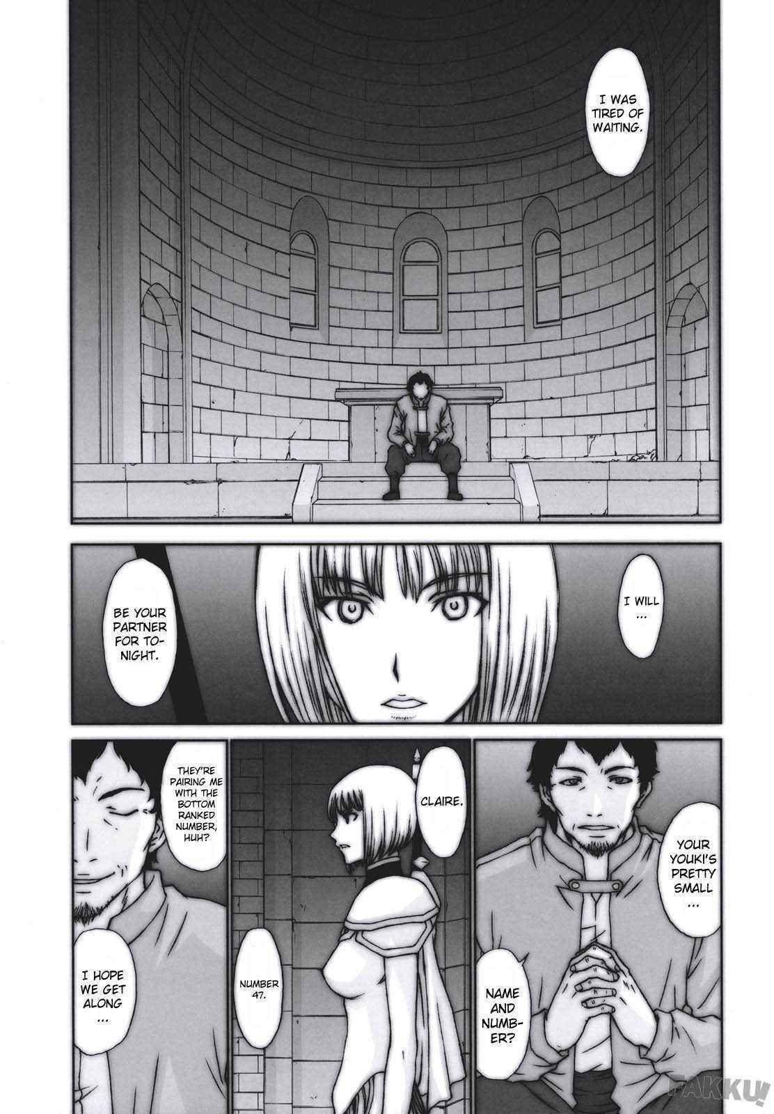 (C73) [Secret Society M (Kitahara Aki)] Doukoku no Ori (CLAYMORE) [English] [Decensored]