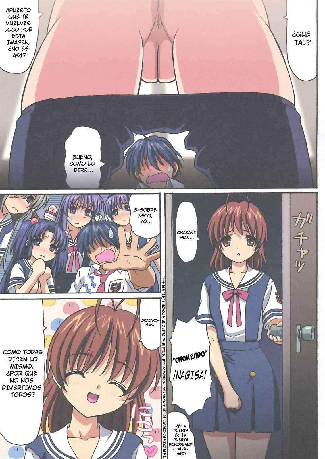 [Ohkura Bekkan] Minna de Nakayou (clannad)[español]