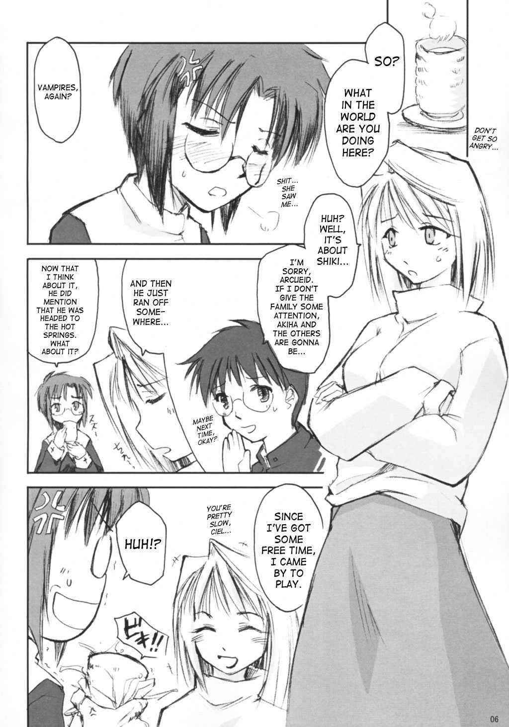 [Shimoyakedou] Tsukihime - Cat's Holiday [ENG]