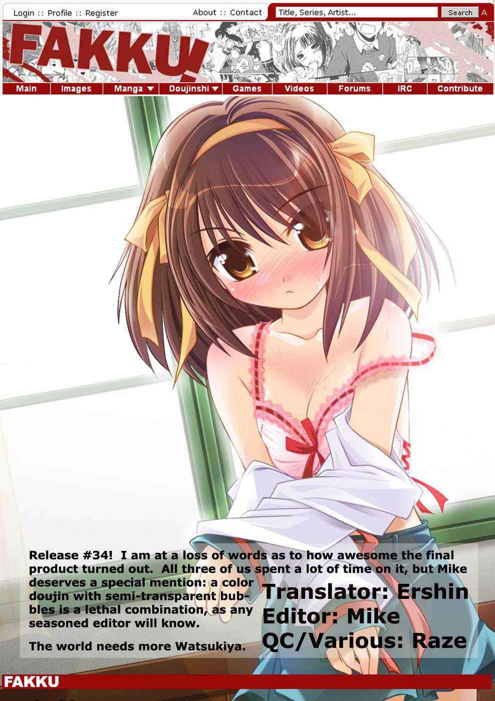 [watsukiya] Colors! 2 (Haruhi)(full color)(English)