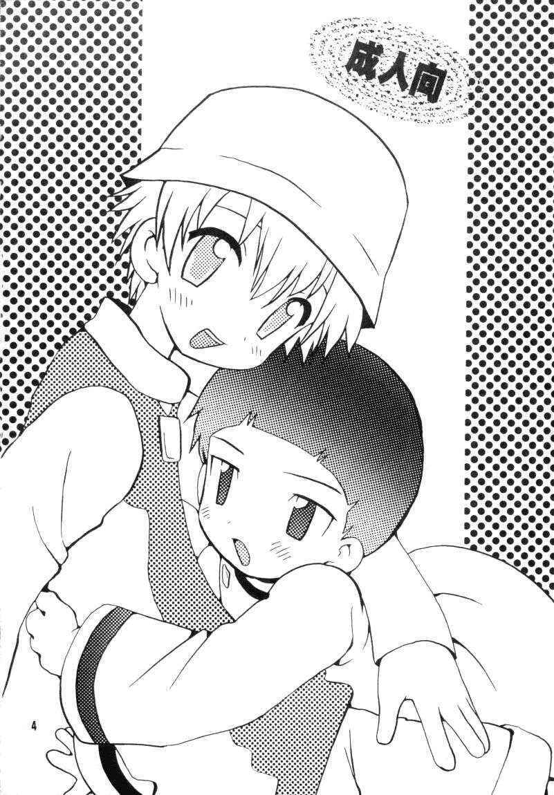 (COMITIA 059) [Haniwa Mania, Kuru Guru DNA (Pon Takahanada, Hoshiai Hiro)] Bokura no Jogress World (Digimon Adventure 02)