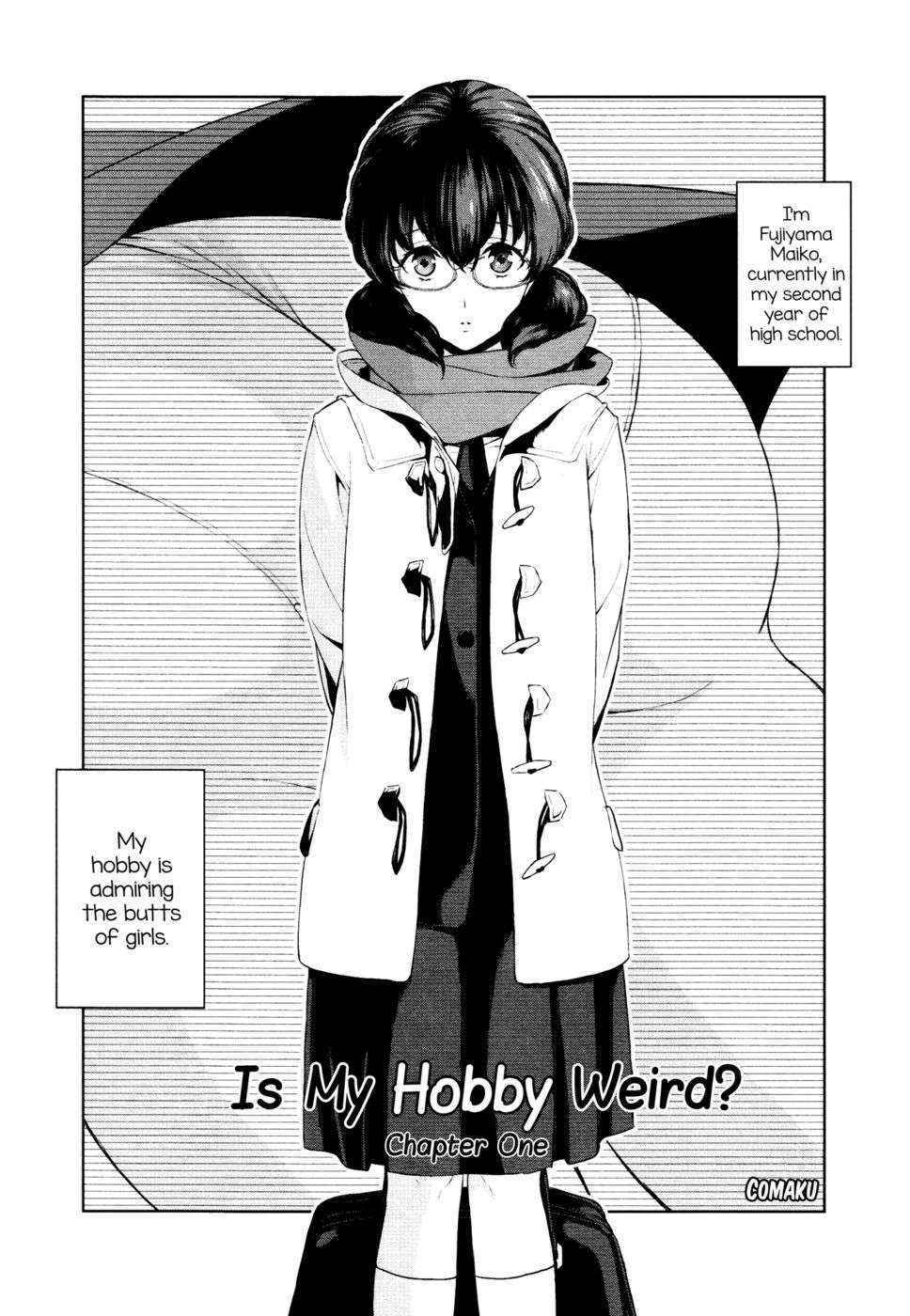 Is My Hobby Weird - Chapter 1