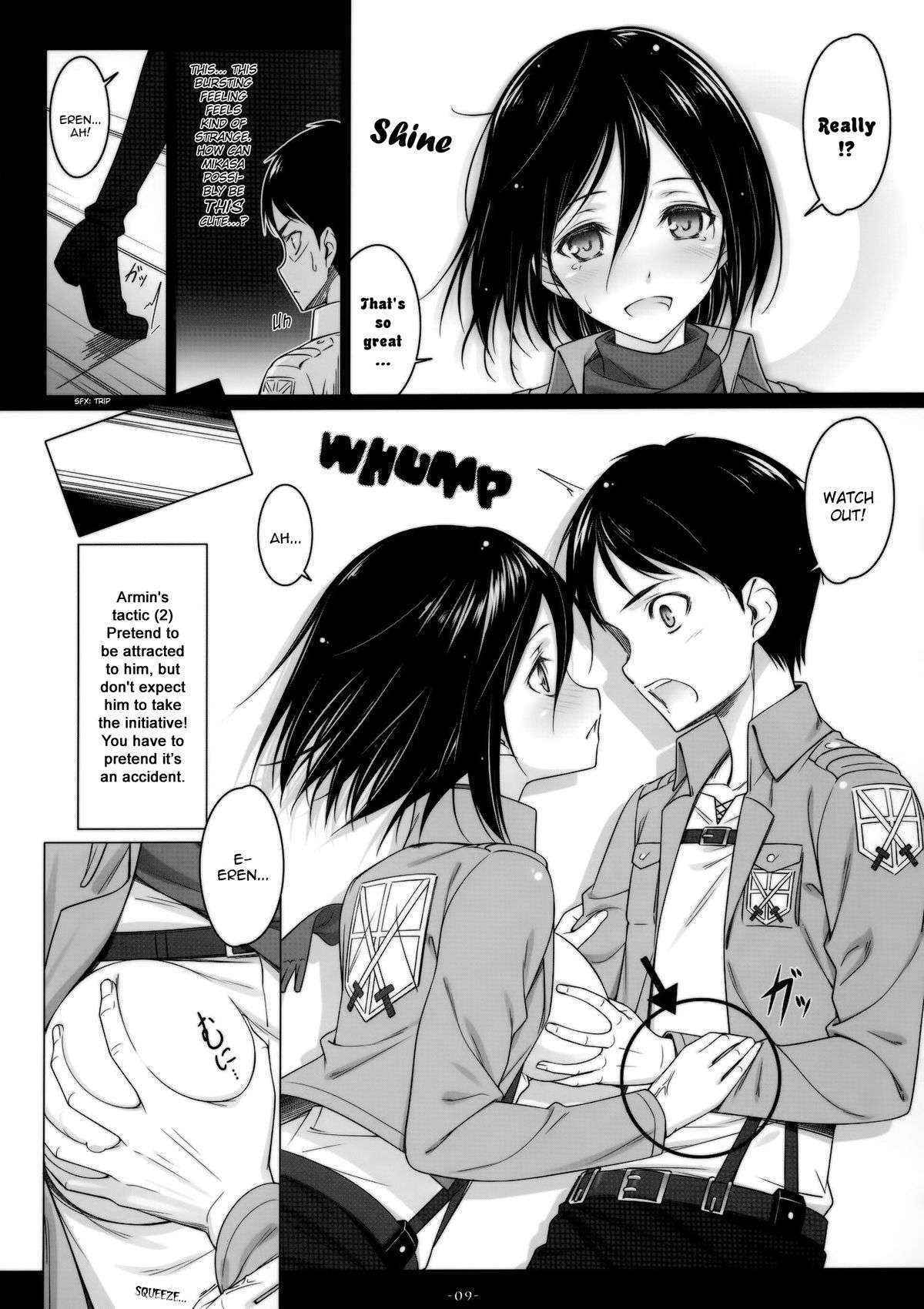 (C84) [Yuusha-sama Go-ikkou (Nemigi Tsukasa)] ATTACK ON MIKASA (Shingeki no Kyojin) [English]