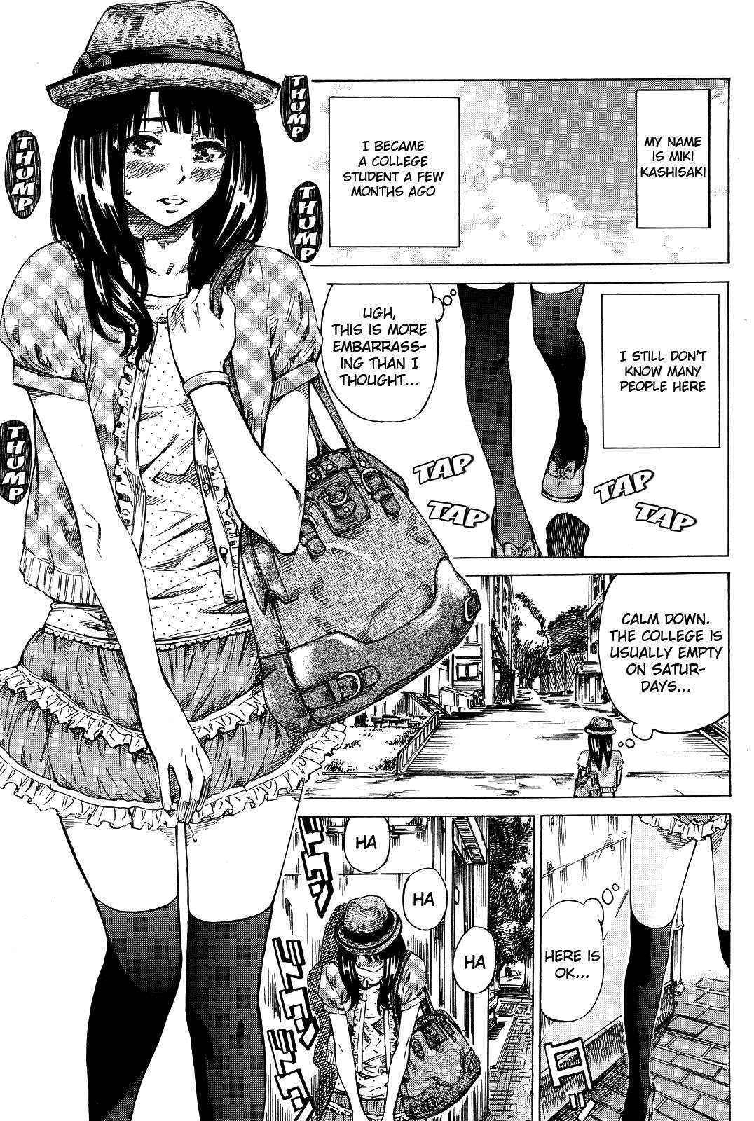 [MARUTA] Exhibitionist College Girl Series - Chapter 1 [English] [Munyu]