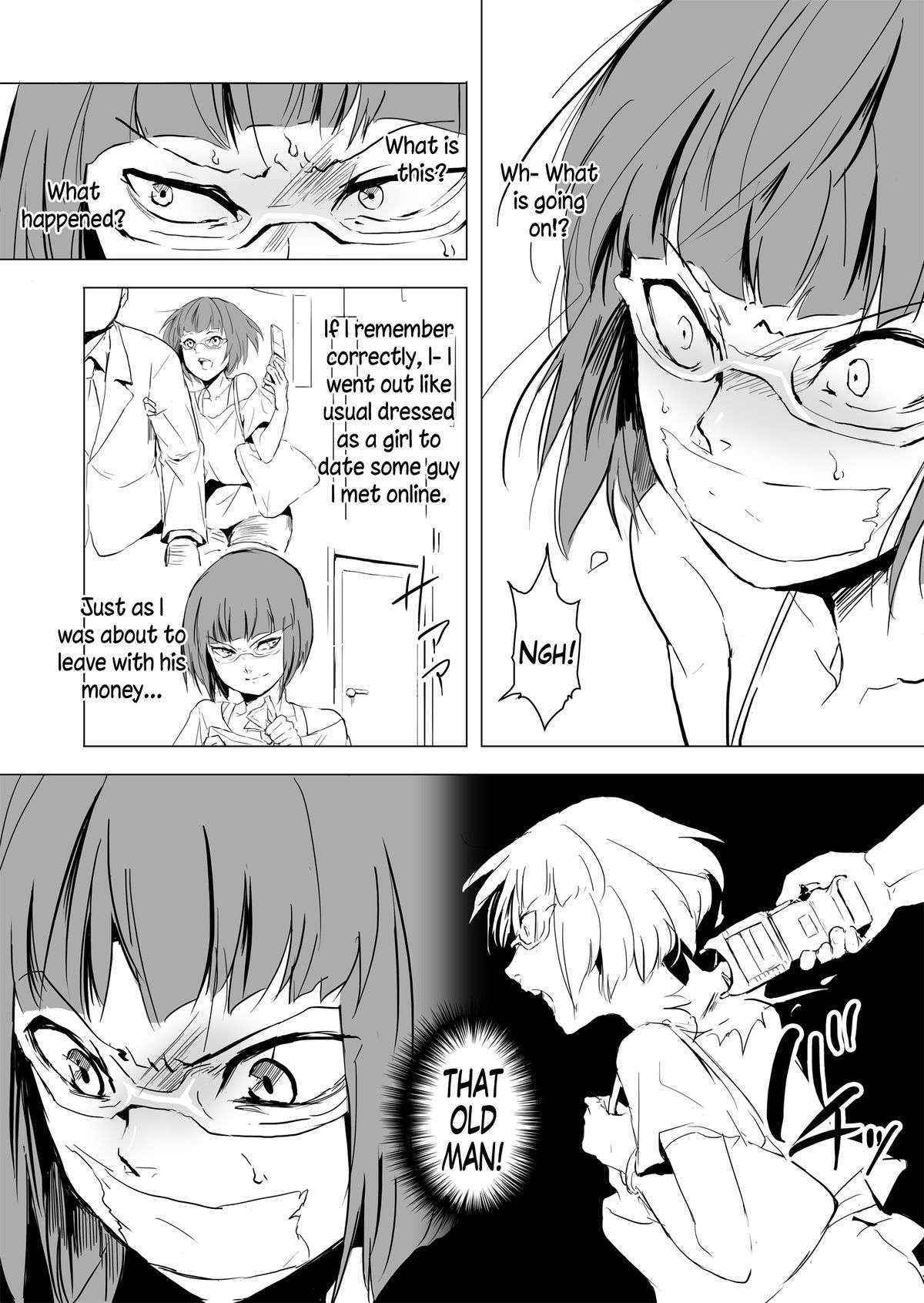 [Nightmare Express (Akumu No Takuhaibin)] Revenge! The cheeky cute crossdresser is sexually trained [English] =SW=