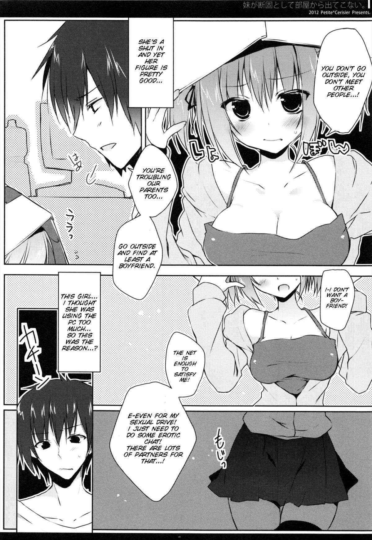 (COMITIA101) [Petite＊Cerisier (Sakura Hanpen)] Imouto ga Danko to shite Heya Kara Detekonai [English] [SMDC]