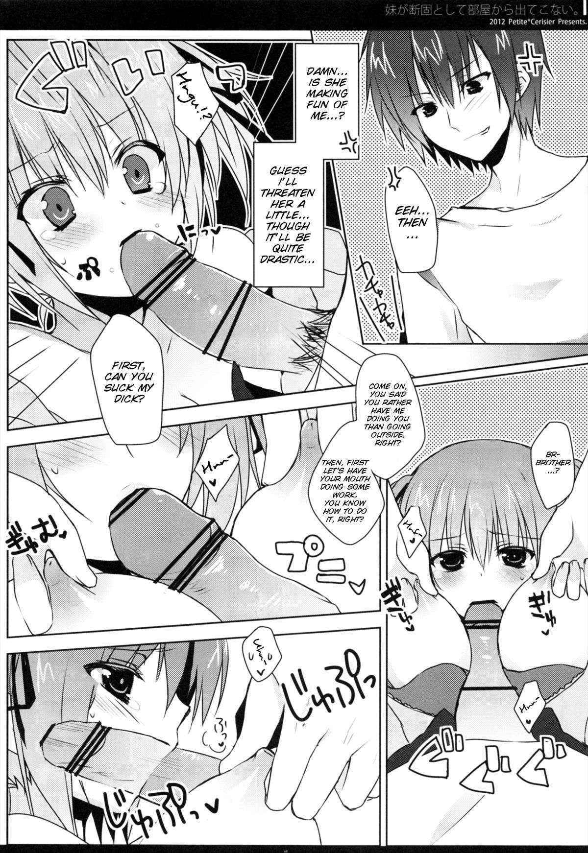 (COMITIA101) [Petite＊Cerisier (Sakura Hanpen)] Imouto ga Danko to shite Heya Kara Detekonai [English] [SMDC]