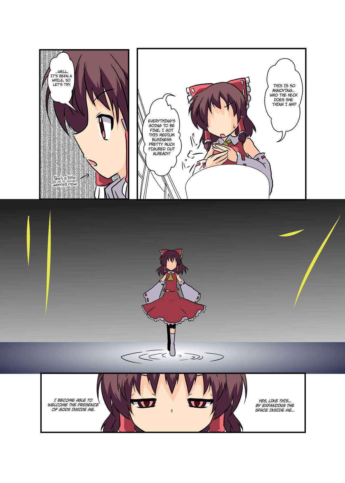 [Ameshoo (Mikaduki Neko)] Touhou TS monogatari ~ Reimu Possession-hen ~ (Touhou Project) [English]