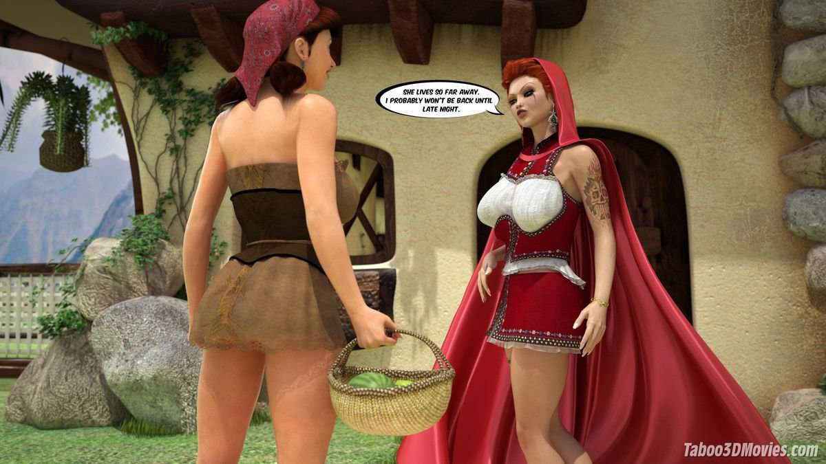 The Amazing Sex Adventures Of Busty Red Riding Hood