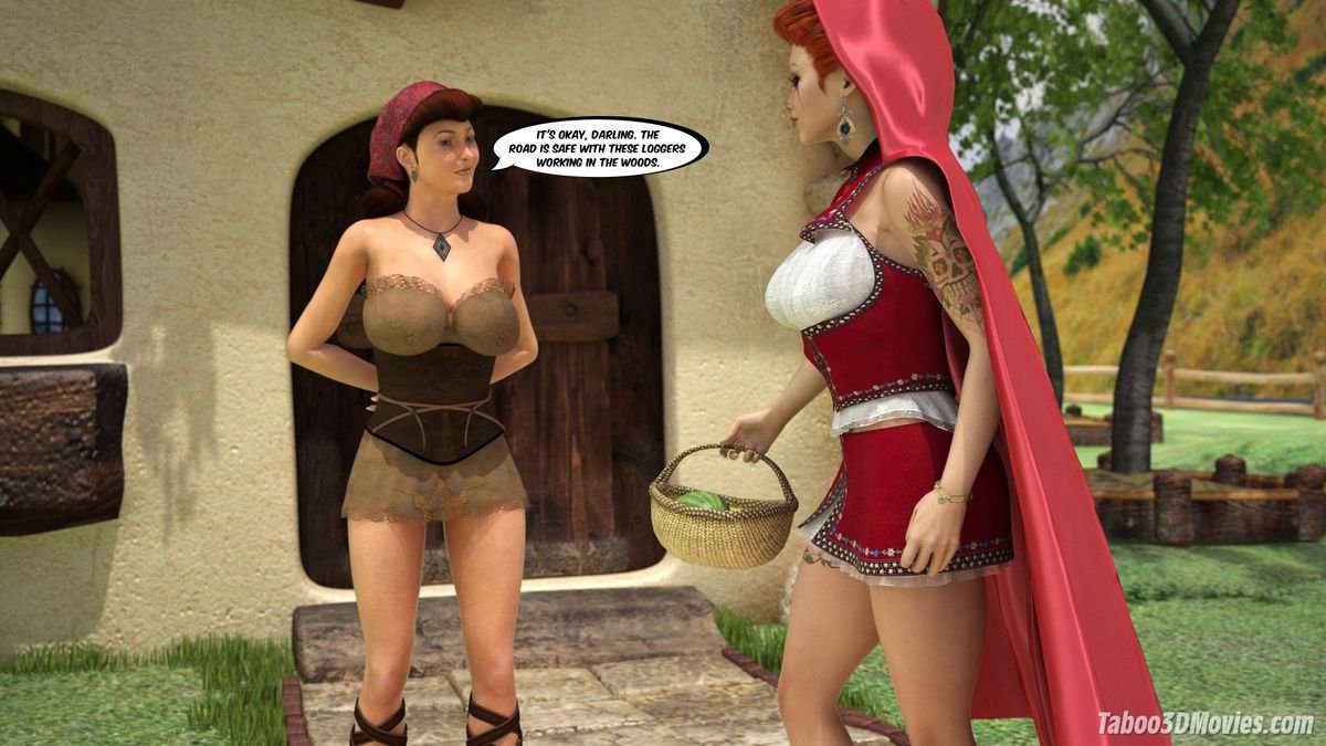 The Amazing Sex Adventures Of Busty Red Riding Hood