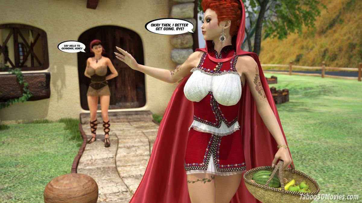 The Amazing Sex Adventures Of Busty Red Riding Hood