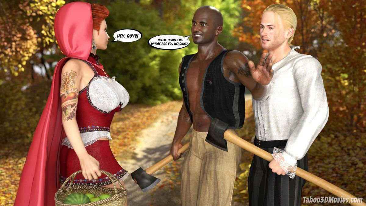 The Amazing Sex Adventures Of Busty Red Riding Hood