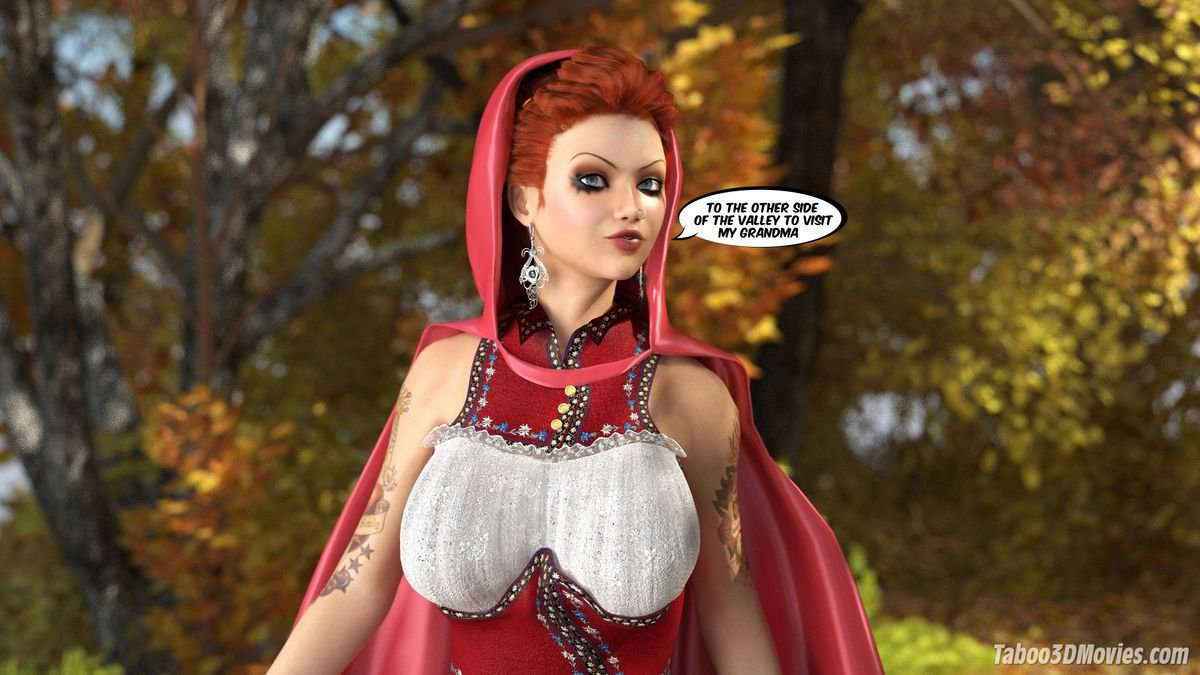 The Amazing Sex Adventures Of Busty Red Riding Hood