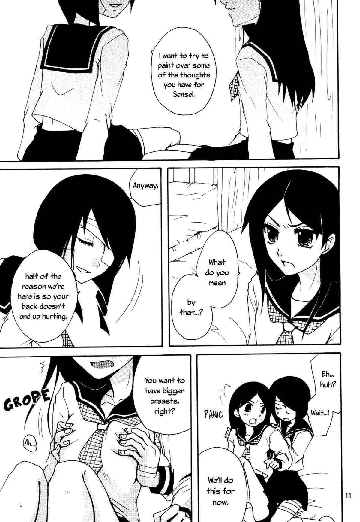 (SC38) [AOIKITOIKI. (Imai Riho)] Honey Trap (Sayonara Zetsubou Sensei) [English] [Yuri-ism]