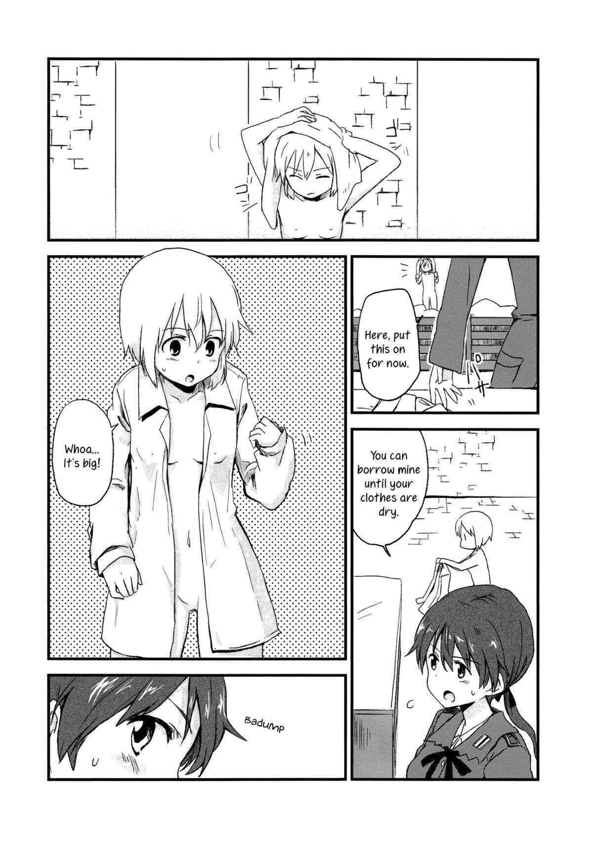 (C80) [Kurocan (Itsuki Kuro)] Hartmann2.5 Ame no Hi no XXX | XXX on a Rainy Day (Strike Witches) [English] [Yuri-ism]