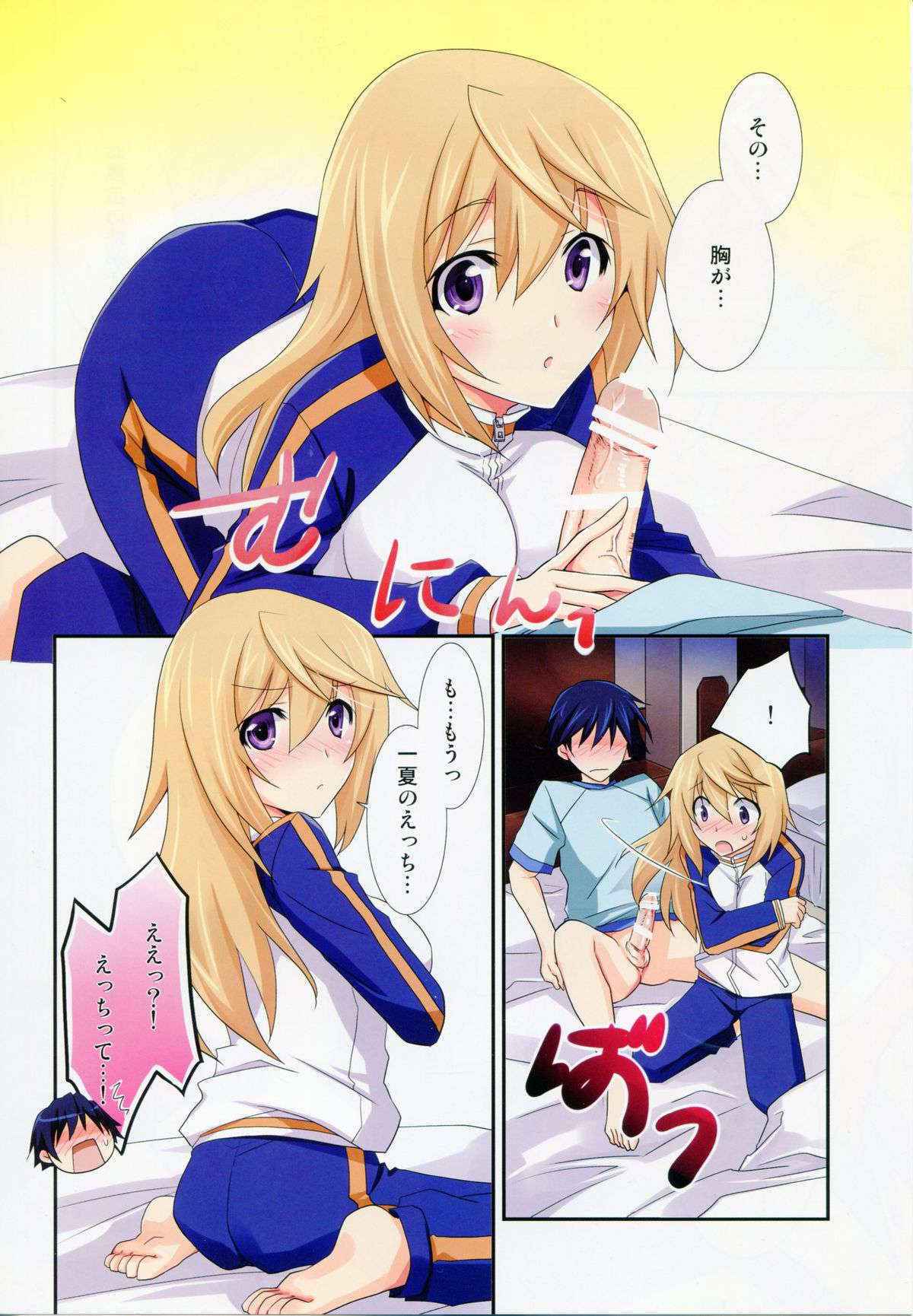 (C85) [CHAGASHI SAIBAN (Yamabuki Mook)] Naisho no Roommate (Infinite Stratos)