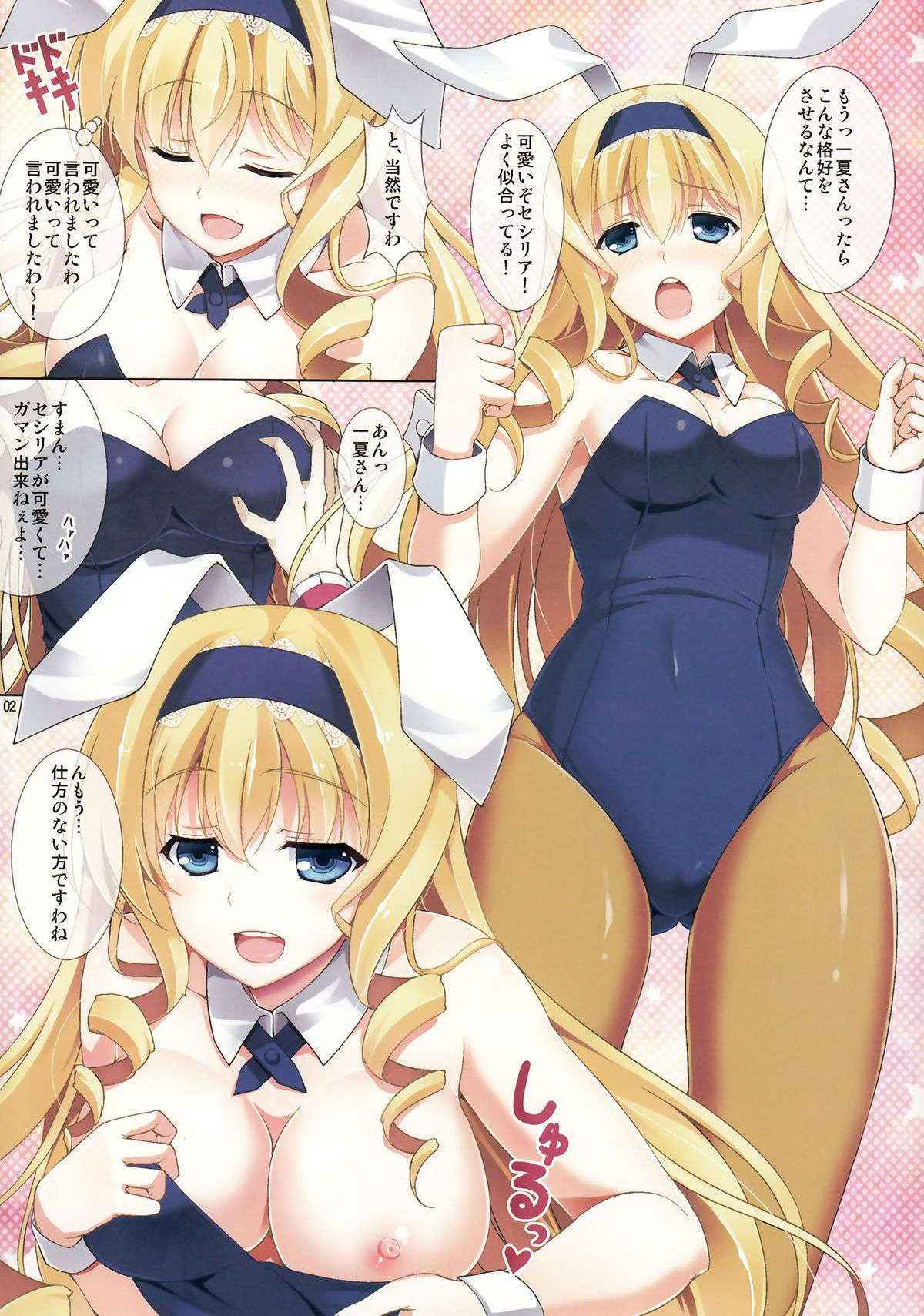 (C85) [RED CROWN (Ishigami Kazui)] Cecilia Usagi wa Hatsujou Chuu (Infinite Stratos)