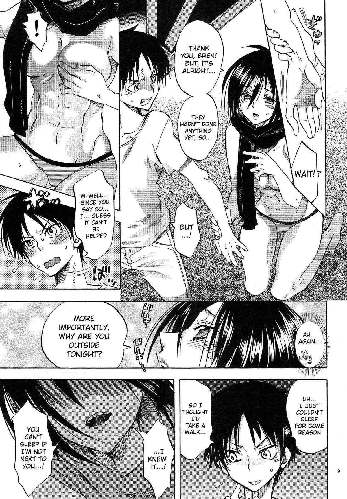 (C84) [Kurione-sha (YU-RI)]  Baby-Making Practice with Eren (Shingeki no Kyojin) [English] {doujin-moe.us}