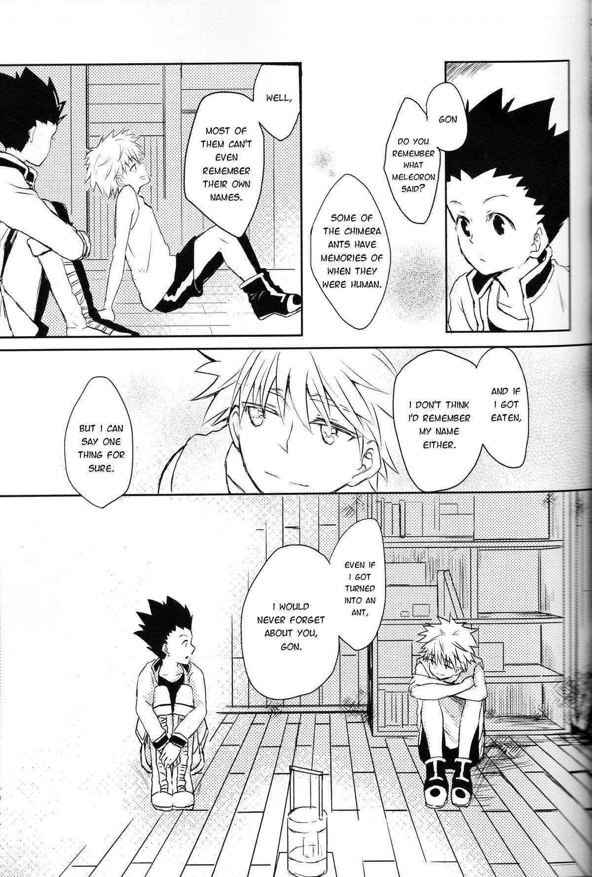 [Kohako (GOko)] Wasurenai de | Don't Forget (Hunter x Hunter) [English] [HXH-Doujinshilivejournal]