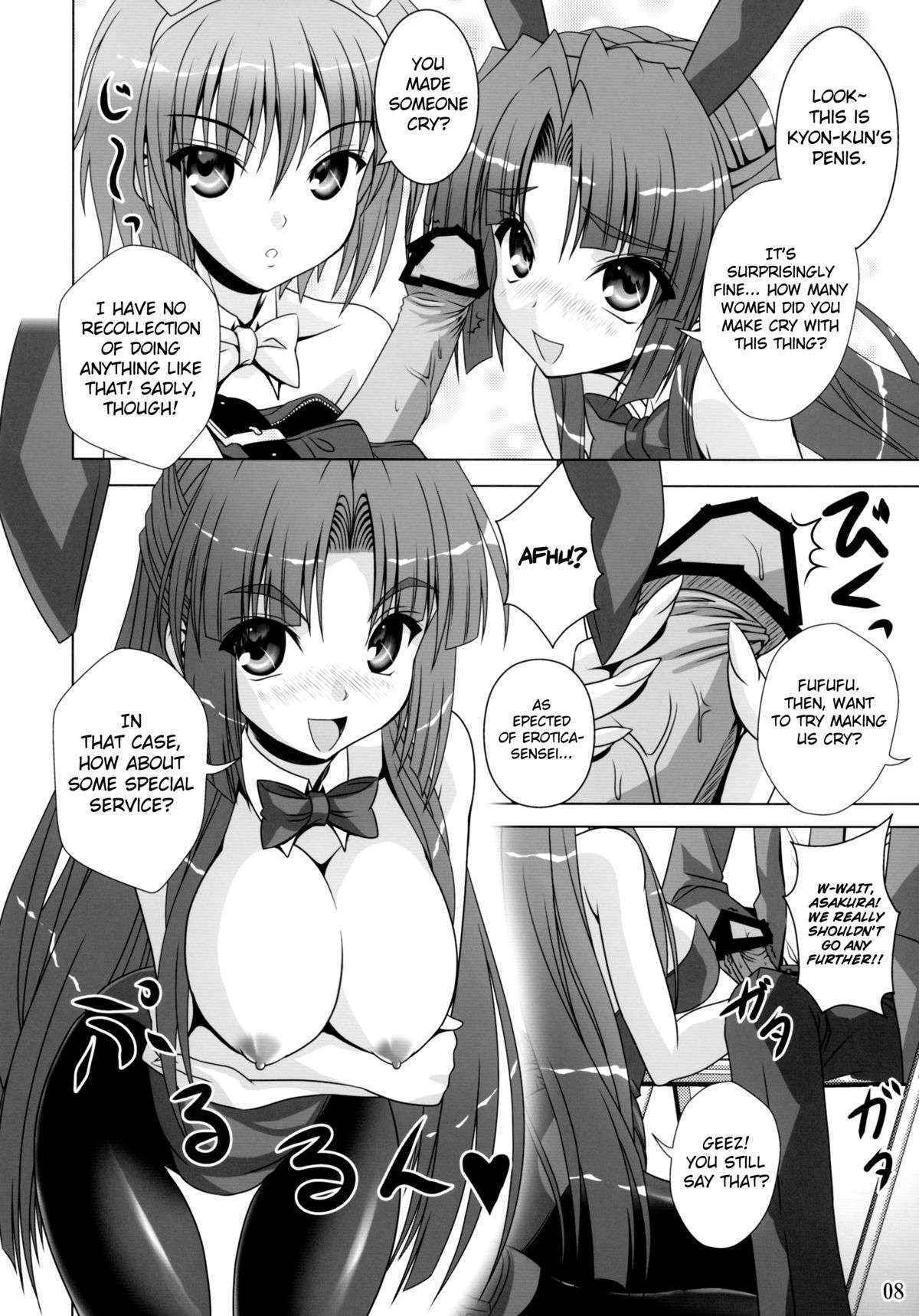 (C78) [Noritama-gozen (Noritama)] Bunny Blue (The Melancholy of Haruhi Suzumiya) [English] {doujin-moe.us}