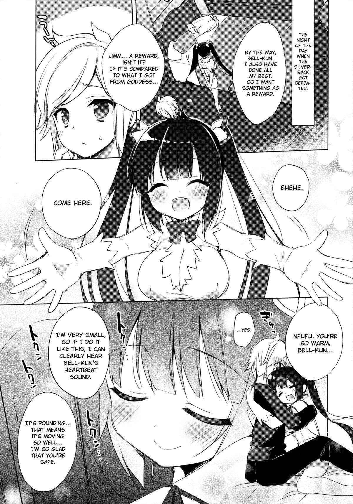 (COMIC1☆9) [23.4do (Ichiri)] Beru-kun ga Kawaii kara Shikatanaindayo! | Since Bell-kun is Cute, I Guess It Can't Be Helped! (Dungeon ni Deai o Motomeru no wa Machigatteiru Darou ka) [English]