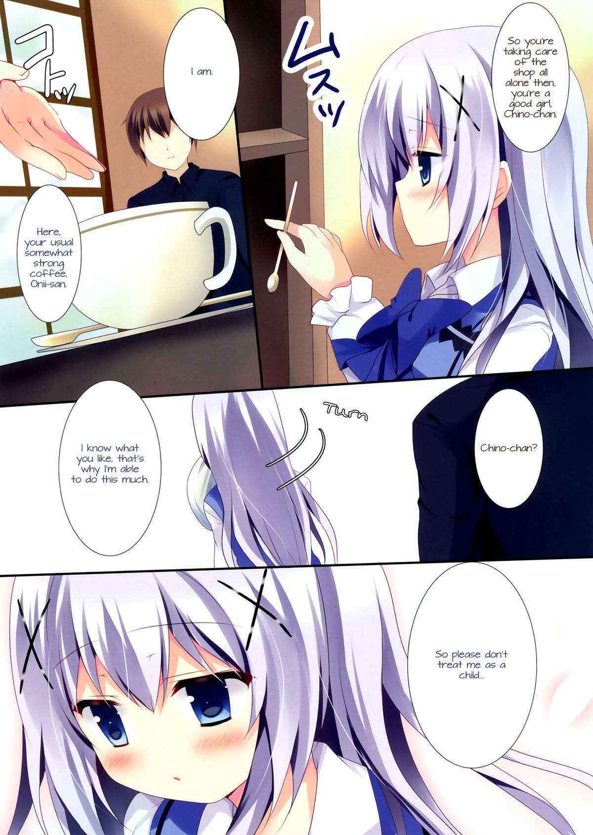 (COMIC1☆9) [Come Through (Adumi Kazuki)] Chino-chan ni Onii-san te Iwaretai! (Gochuumon wa Usagi desu ka?) [Doki Fansubs]