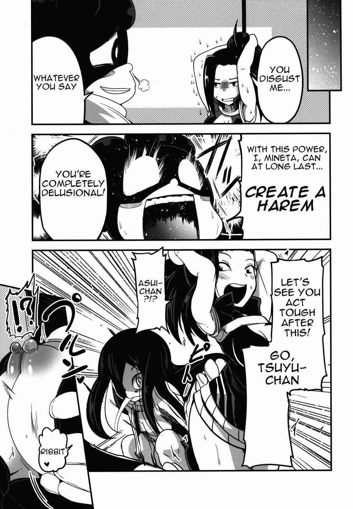 (C88) [TAROTS (Sawano Akira)] Yaoyoroppai to Kerokero (Boku no Hero Academia) [English] [Platypus Translations]