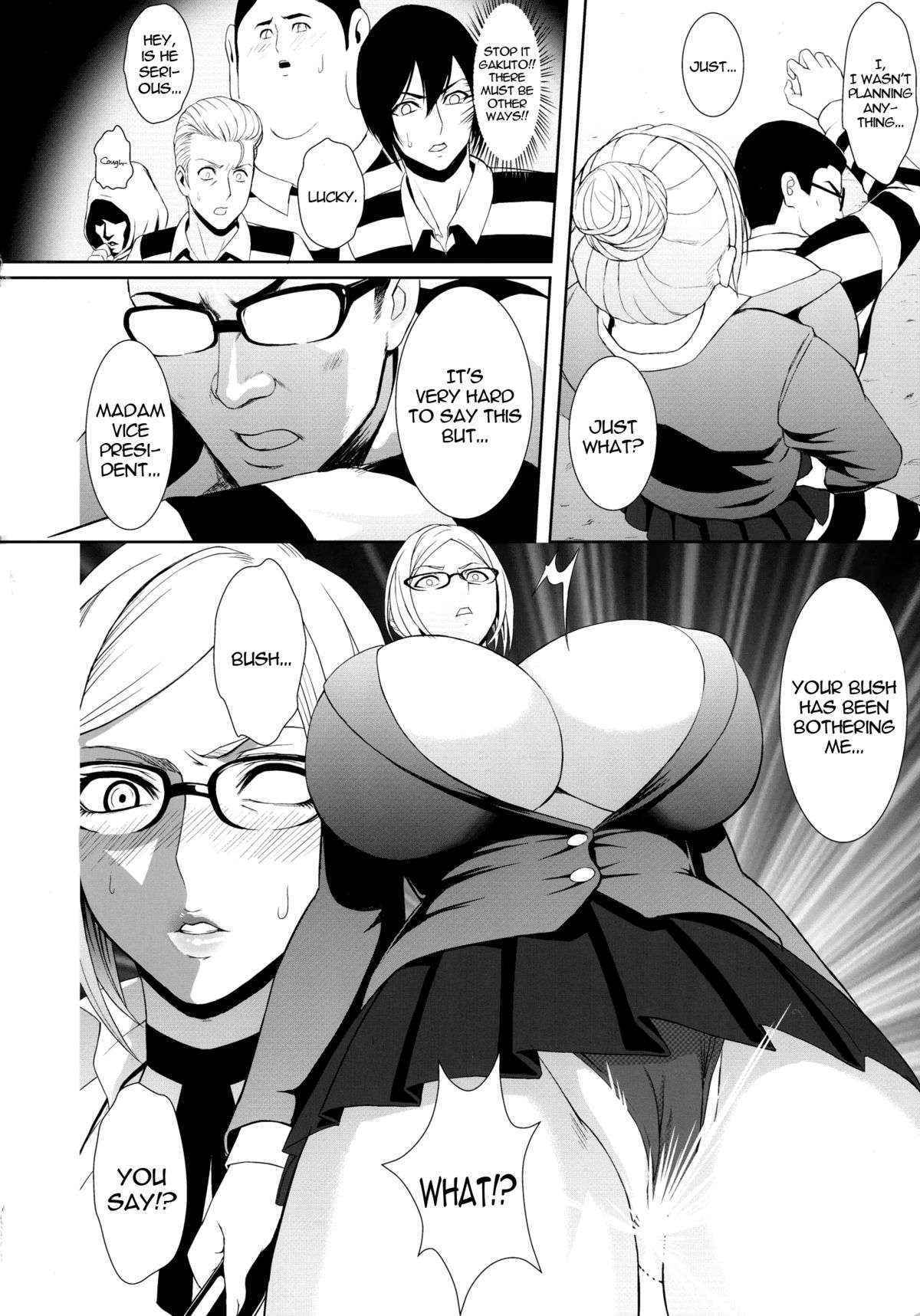 (C88) [Garland (Kuroharuto)] Kangoku ni Sakuhana to Hana - The Belle and Flower in prison (Prison School) [English] [kunkunmaru+Krizalid]