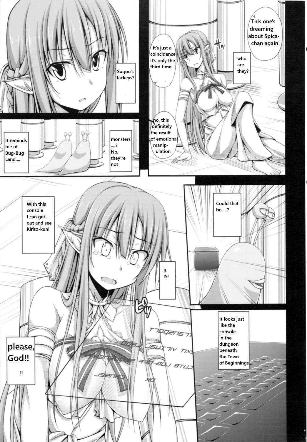 (C83) [shakestyle (ShAKe)] SLAVE ASUNA ONLINE 2 (Sword Art Online) [English] [HHwolf]