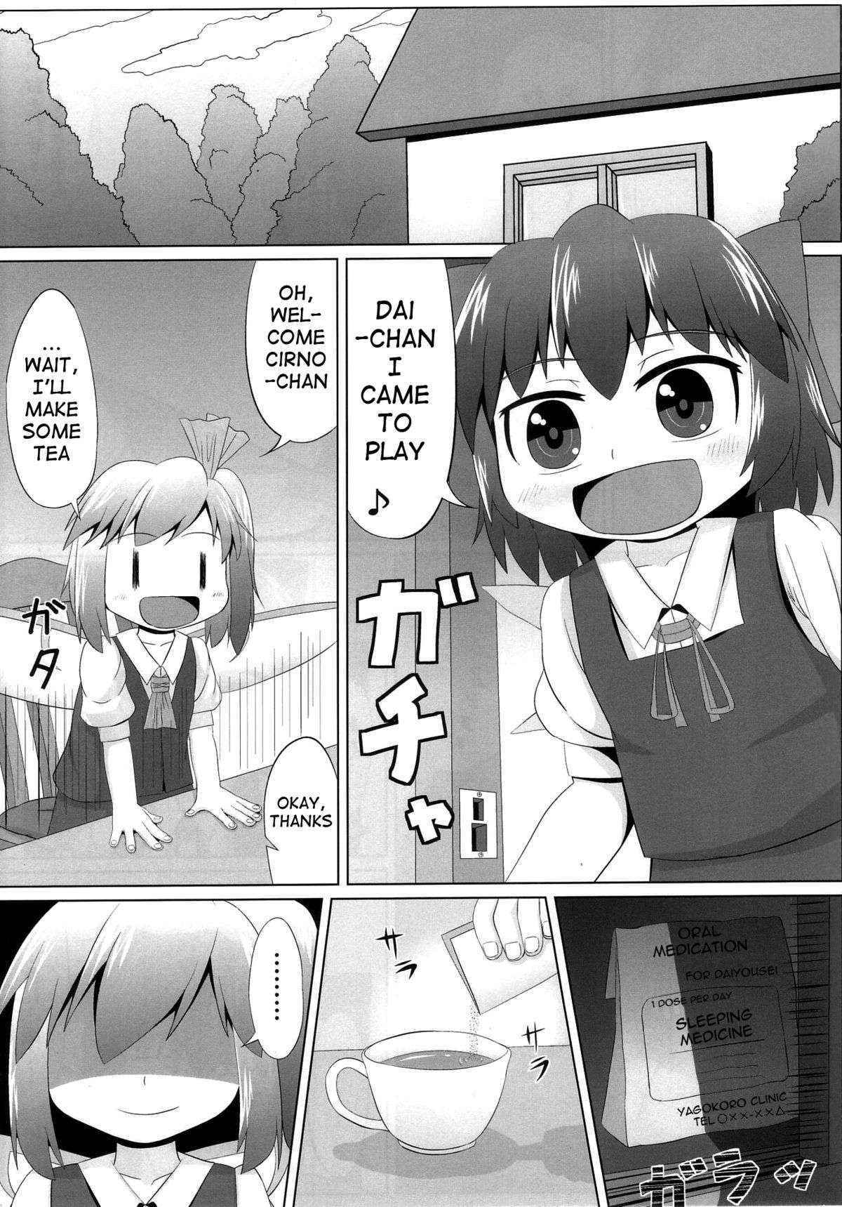 (C85) [Sake no Sanran (Haiiroguma)] Suyasuya Cirno (Touhou Project) [English] {ATF}