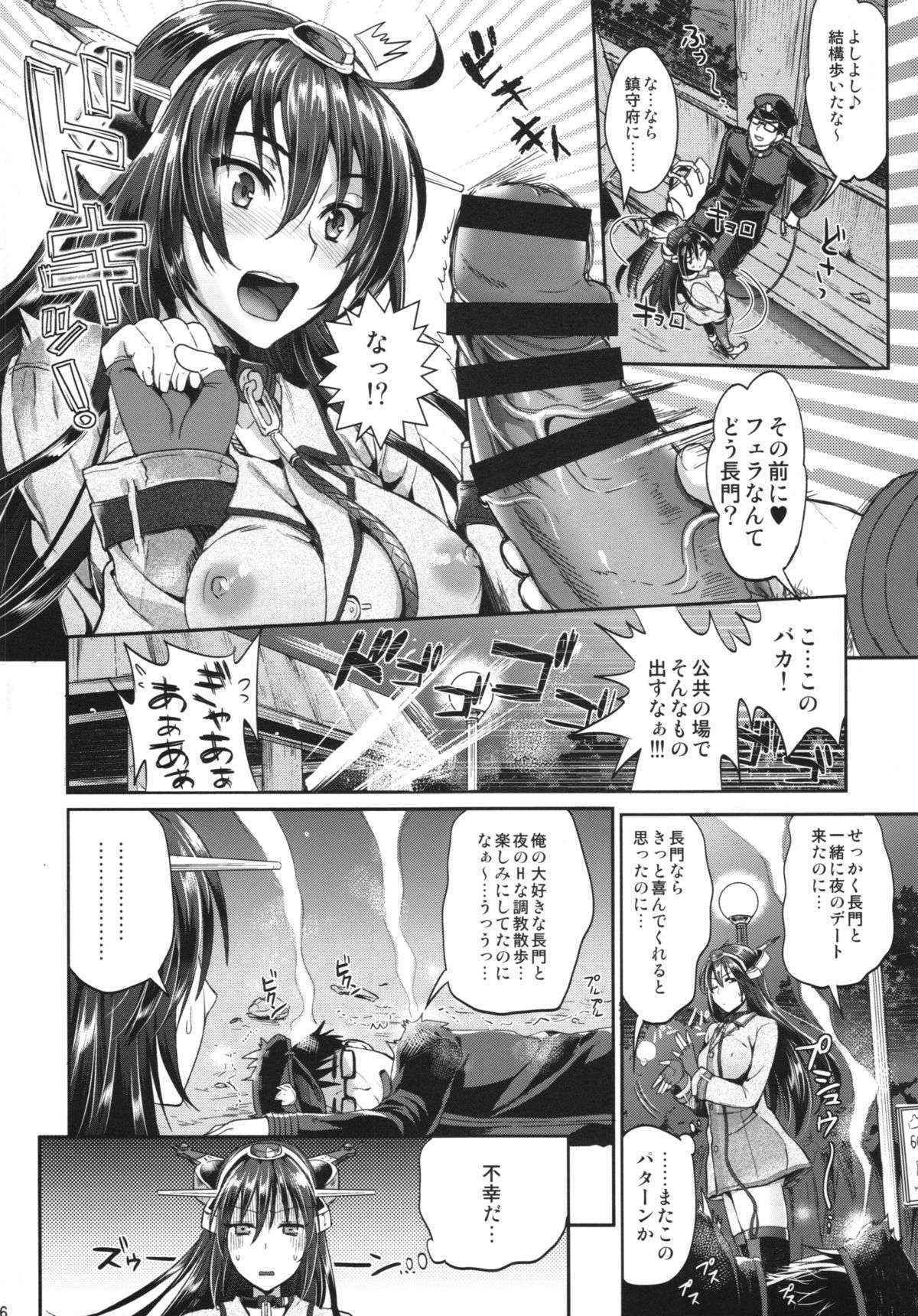 (C87) [YURIRU-RARIKA (Kojima Saya, Lazu)] Senkan Nagato to Hentai Teitoku (Sono Ni) (Kantai Collection -KanColle-)