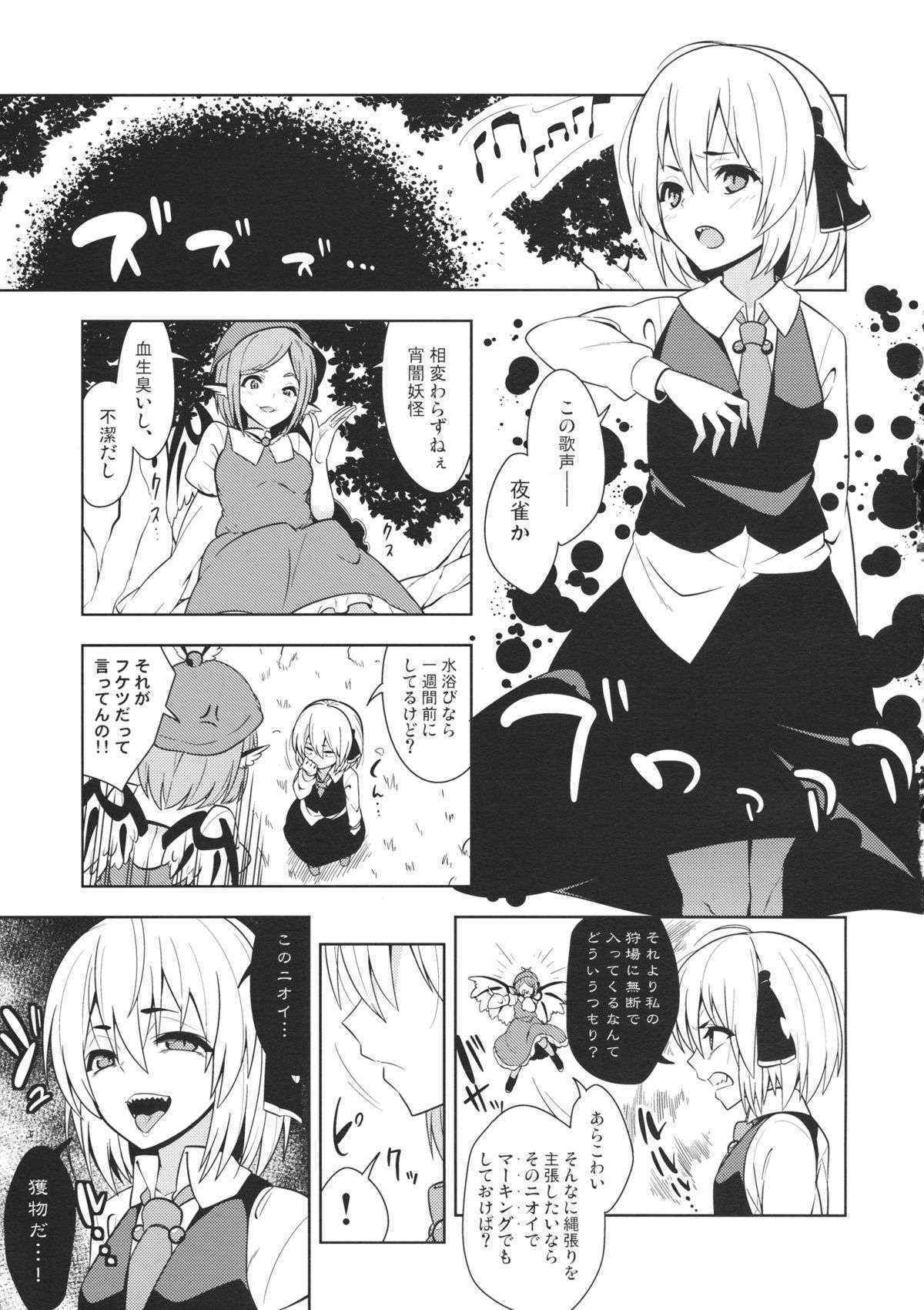 (C88) (同人誌) [ぜのさいど] ルーミア洗った？ (東方) (エロ)