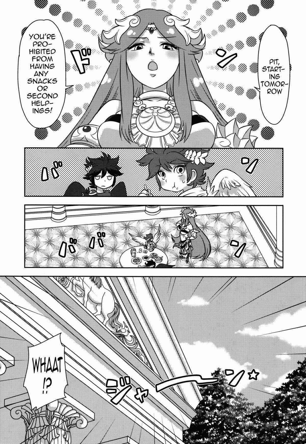 [Ezo Renkon (Ezo Renge)] Pittokun Genryou Keikaku (Kid Icarus) [English] {Shotachan}