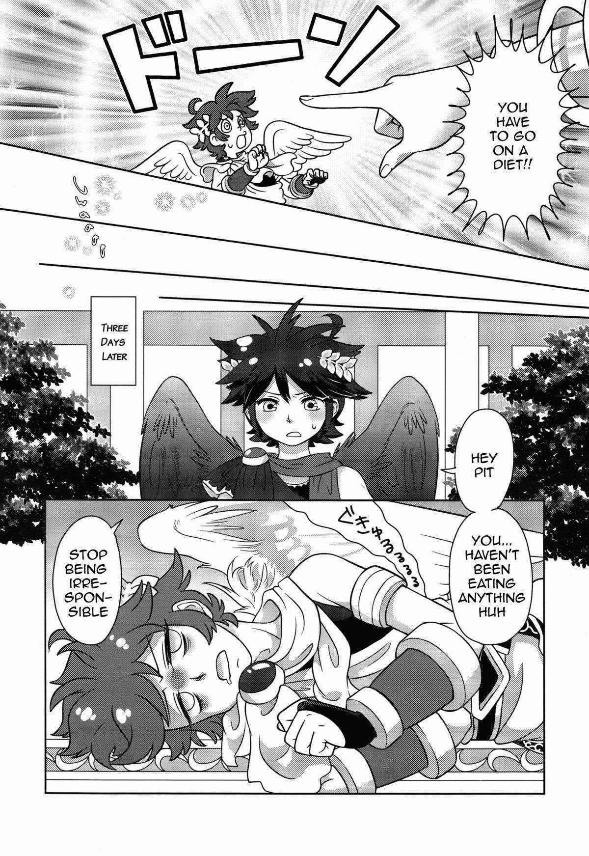 [Ezo Renkon (Ezo Renge)] Pittokun Genryou Keikaku (Kid Icarus) [English] {Shotachan}