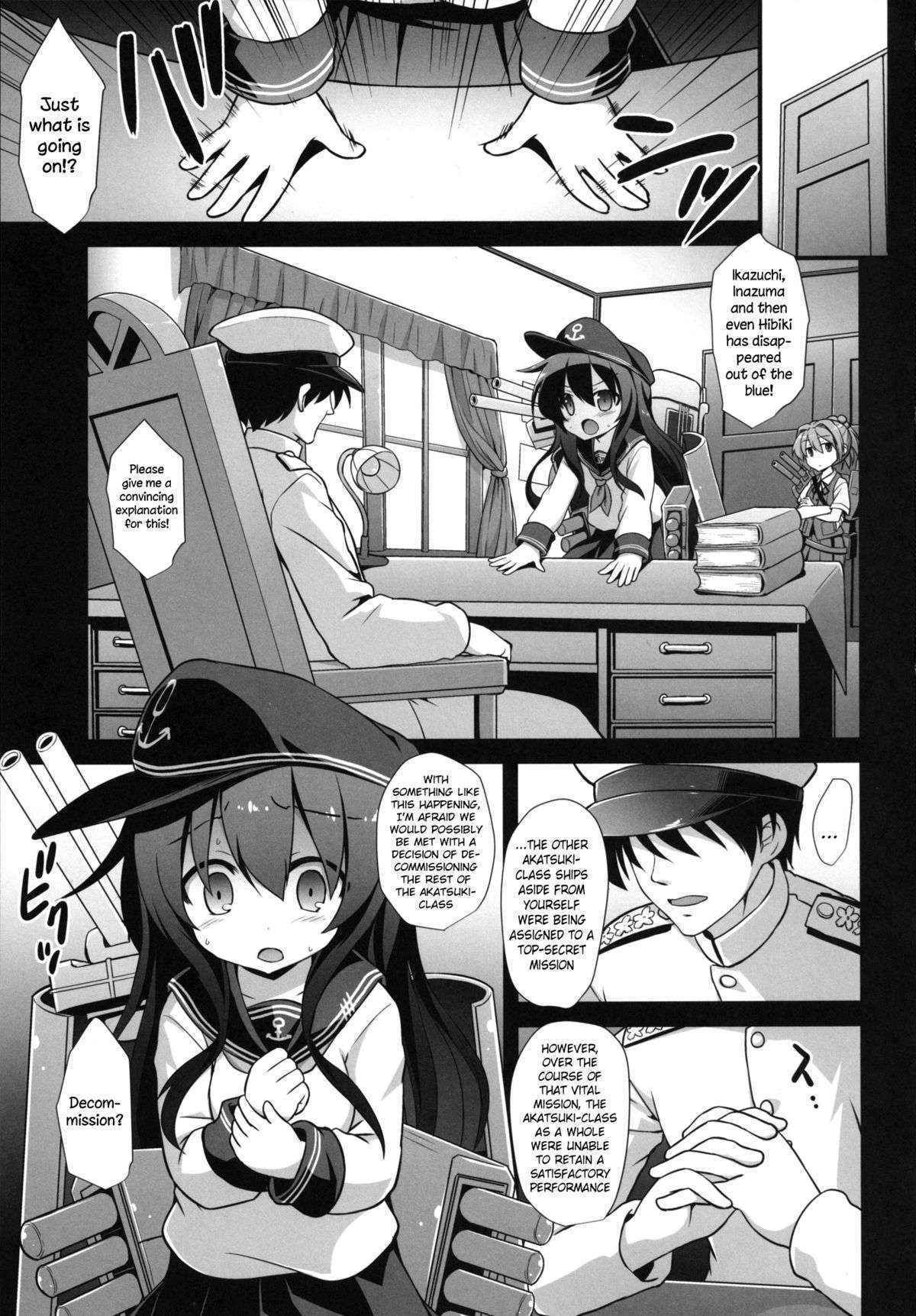 [Akuten Soushin (Kokutou Nikke)] Kanmusu Chakunin Zenya - Akatsuki Ryoujoku Enkai Rinkan | Eve of Ship Girls Pregnancy - Akatsuki's Gang Rape Banquet (Kantai Collection -KanColle-) [English]