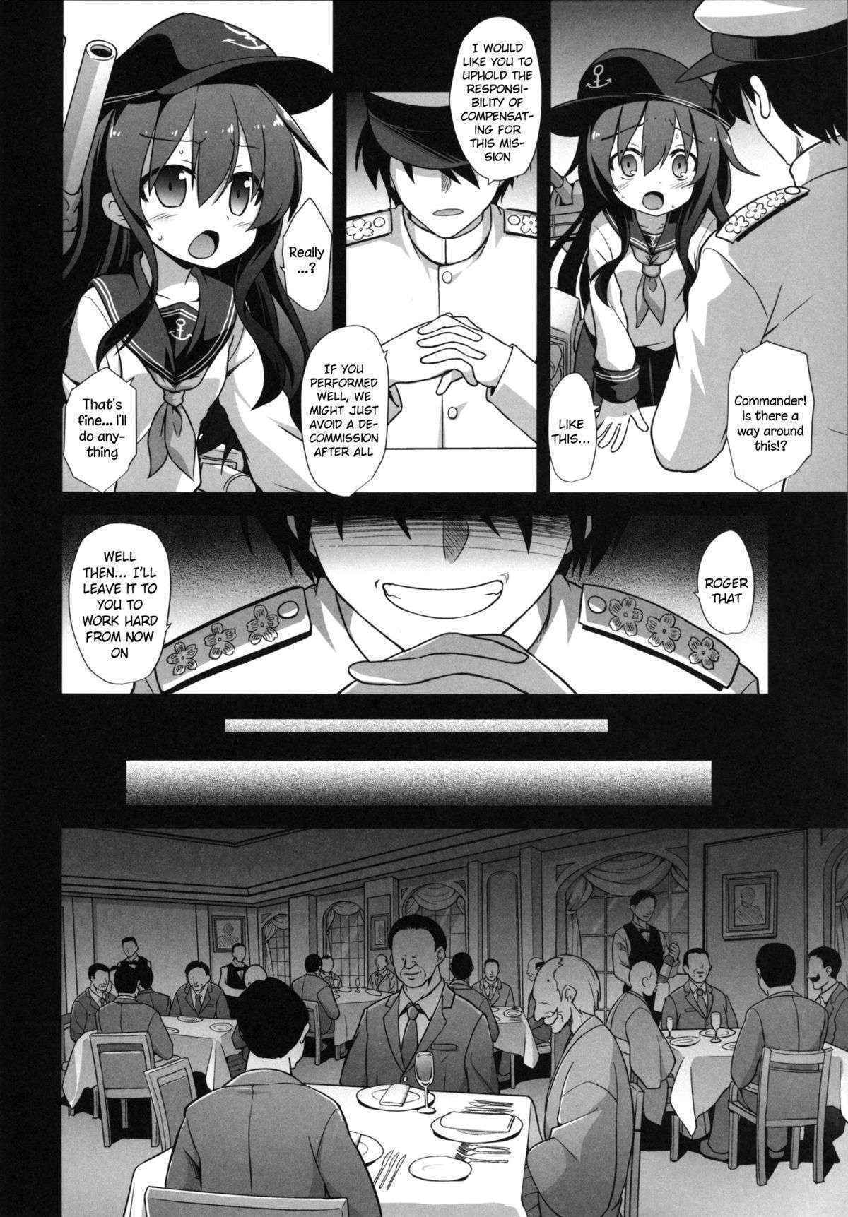 [Akuten Soushin (Kokutou Nikke)] Kanmusu Chakunin Zenya - Akatsuki Ryoujoku Enkai Rinkan | Eve of Ship Girls Pregnancy - Akatsuki's Gang Rape Banquet (Kantai Collection -KanColle-) [English]