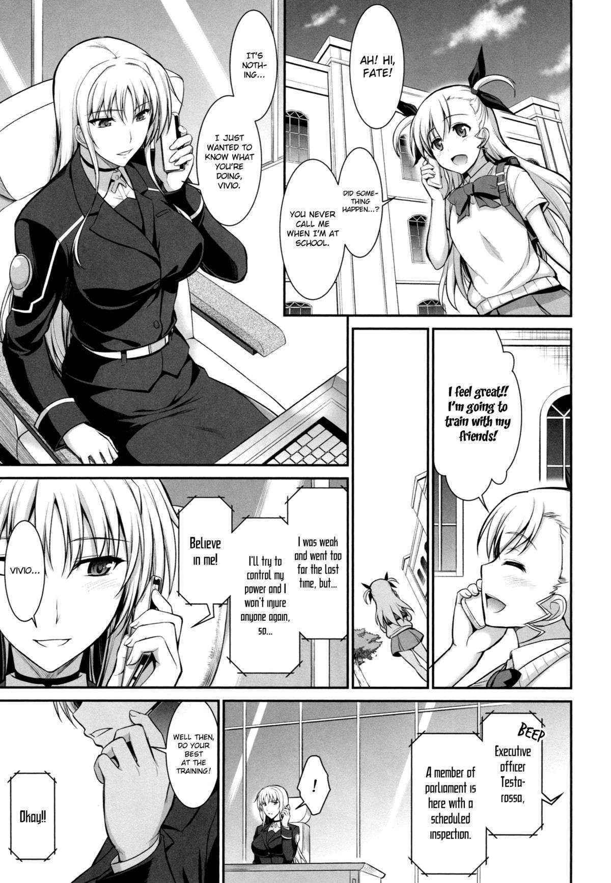 (C89) [Type-G (Ishigaki Takashi)] Mesu Kagura -Fate Hen 2- | Mating Dance -Fate Chapter 2- (Mahou Shoujo Lyrical Nanoha) [English] [MintVoid]