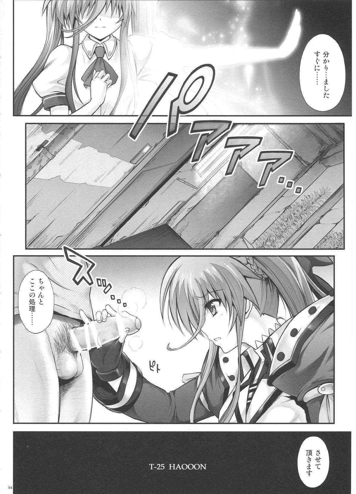 (C89) [Cyclone (Izumi, Reizei)] T-25 HAOOON (Mahou Shoujo Lyrical Nanoha)