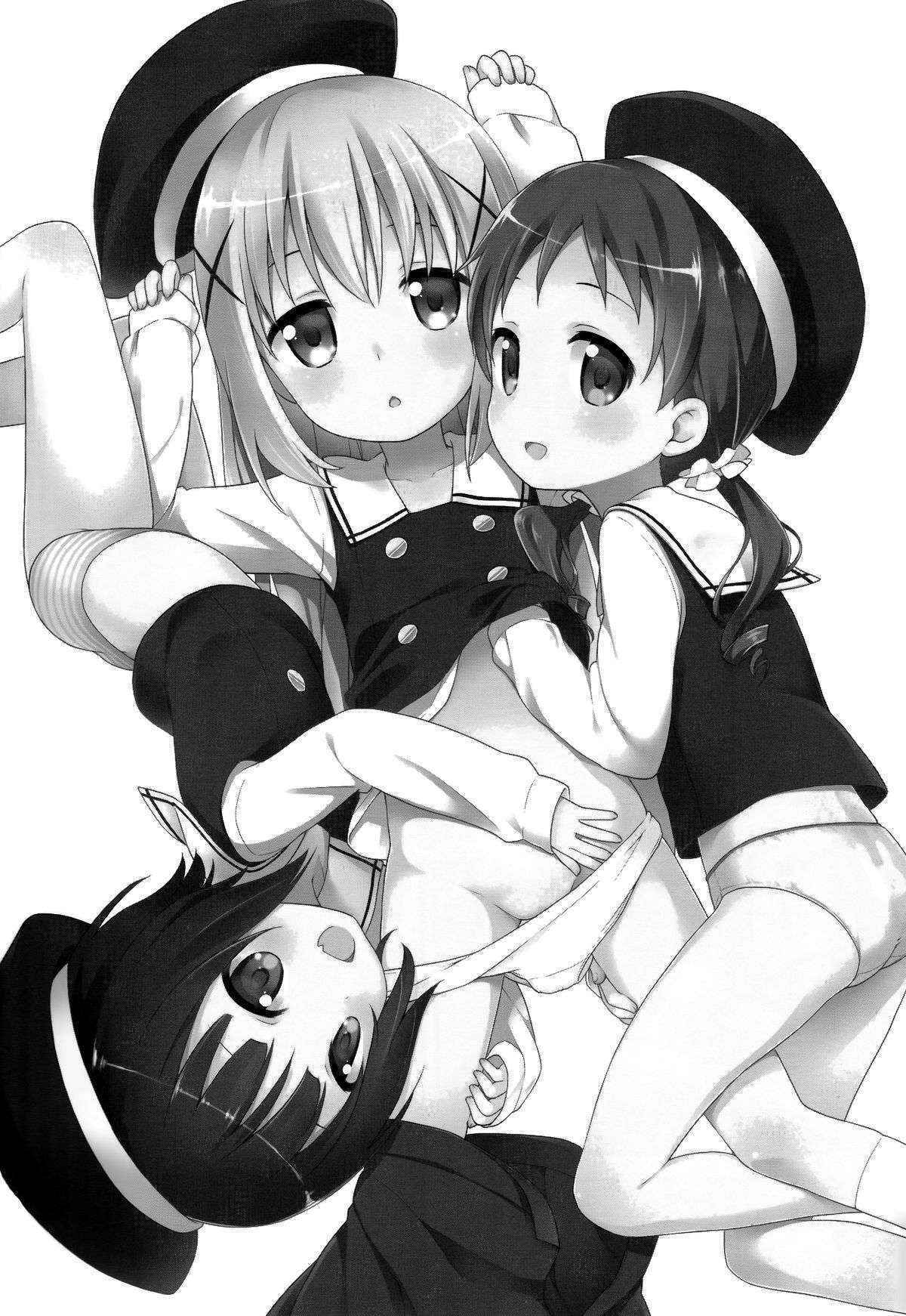 (C89) [Rotary Engine (Kannazuki Motofumi)] Chimahame (Gochuumon wa Usagi desu ka?) [Chinese] [脸肿汉化组]