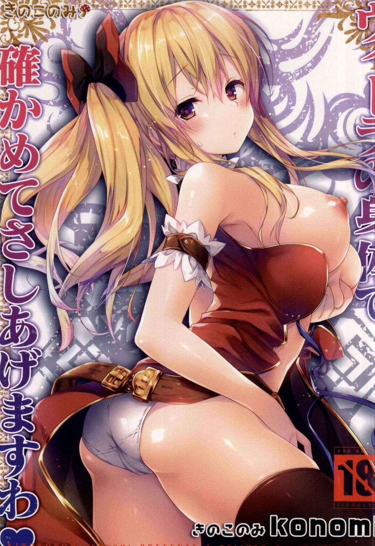 (C88) [KINOKONOMI (konomi)] Vila no Karada de Tashikamete sashiagemasuwa (Granblue Fantasy) [Chinese] [绅士仓库汉化]