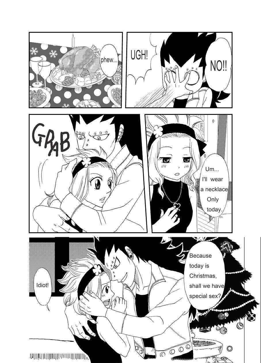 [Cashew] GAJEVY XMAS COMIC (Fairy Tail) [English]