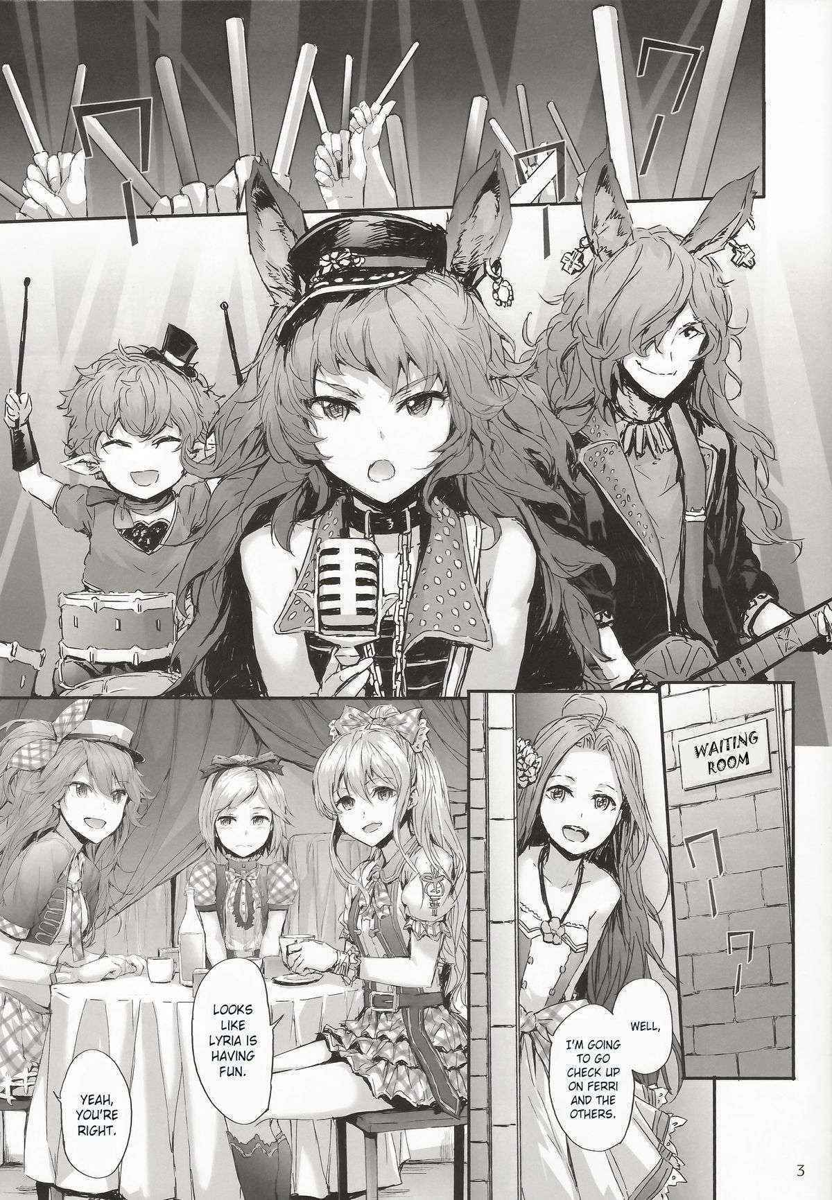 (C89) [furuike (Sumiya)] Kikuushi Idol no Gakuya Urabanashi | Sky Knight Idols' Backstage Story (Granblue Fantasy) [English] [rip /mbgg/(and Xenn)]