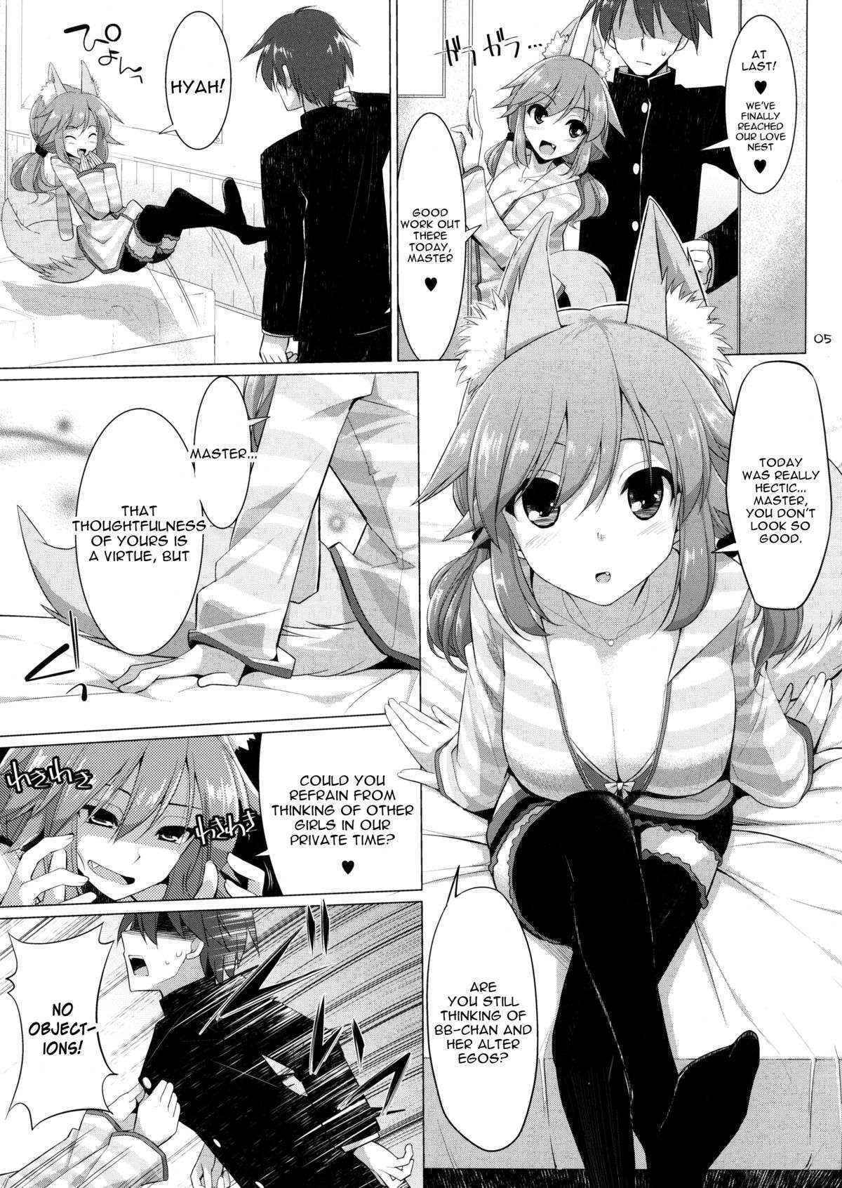 (C87) [TOYBOX, Kujira Logic (Kurikara, Kujiran)] Goshujin-sama Oppai desu yo!! 3 (Fate/EXTRA CCC) [English] [constantly]