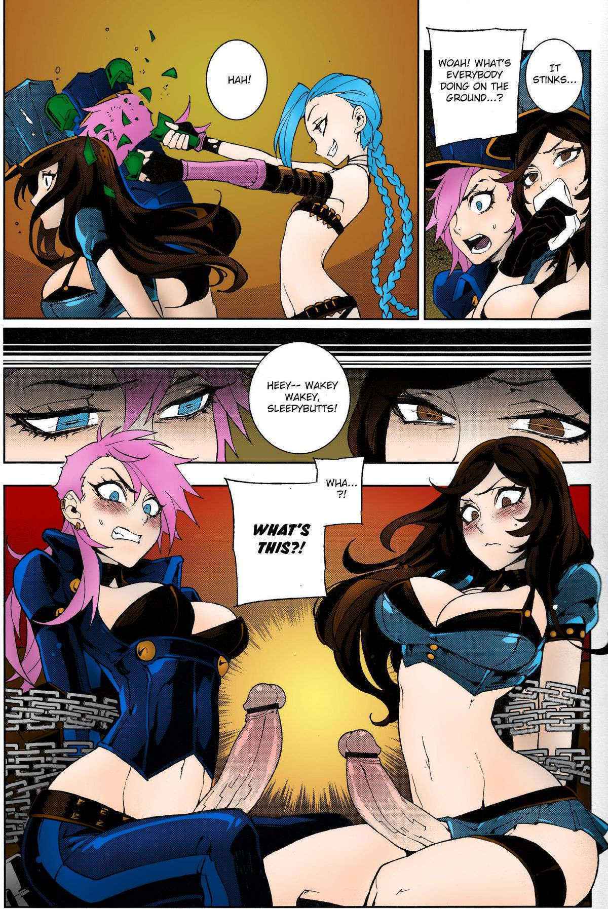 (FF23) [Turtle.Fish.Paint (Hirame Sensei)] JINX Come On! Shoot Faster (League of Legends) [English] (Colored)