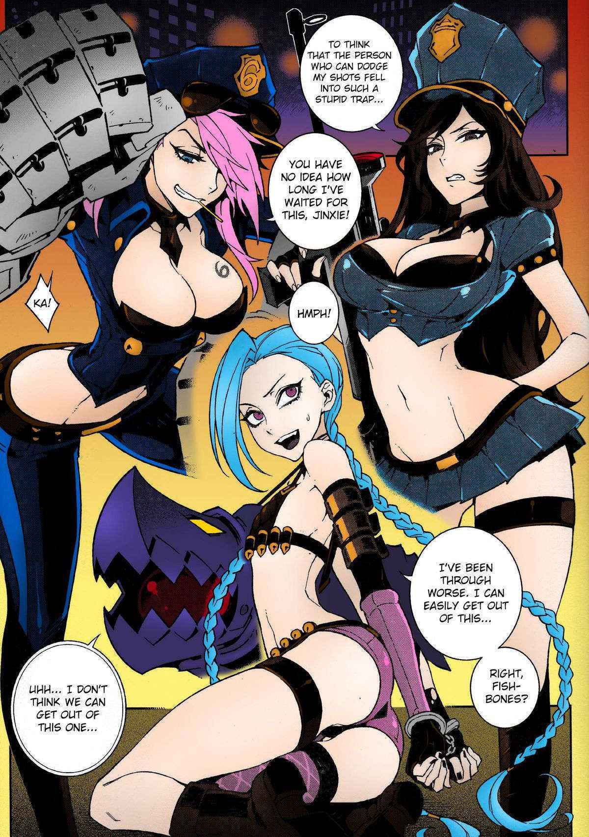 (FF23) [Turtle.Fish.Paint (Hirame Sensei)] JINX Come On! Shoot Faster (League of Legends) [English] (Colored)