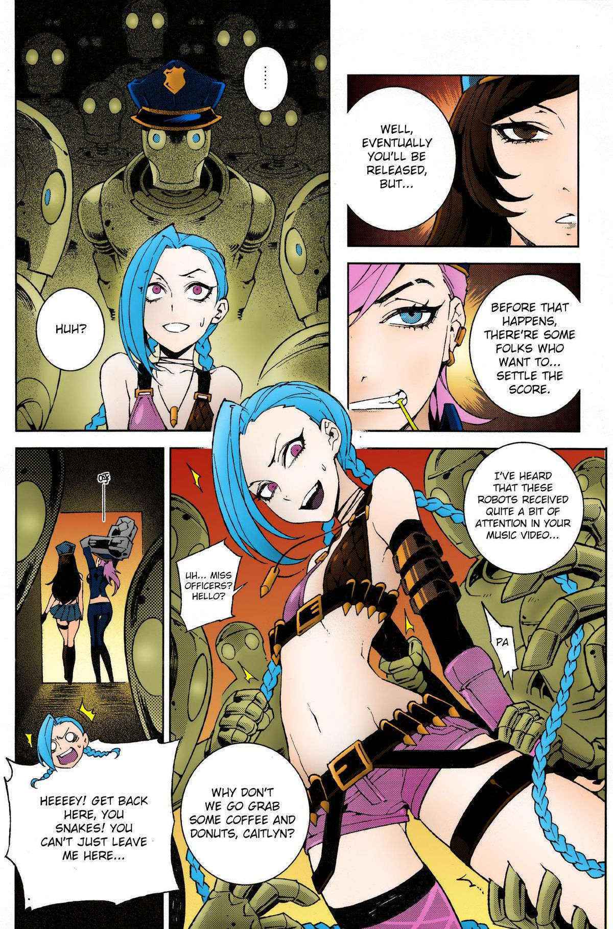 (FF23) [Turtle.Fish.Paint (Hirame Sensei)] JINX Come On! Shoot Faster (League of Legends) [English] (Colored)