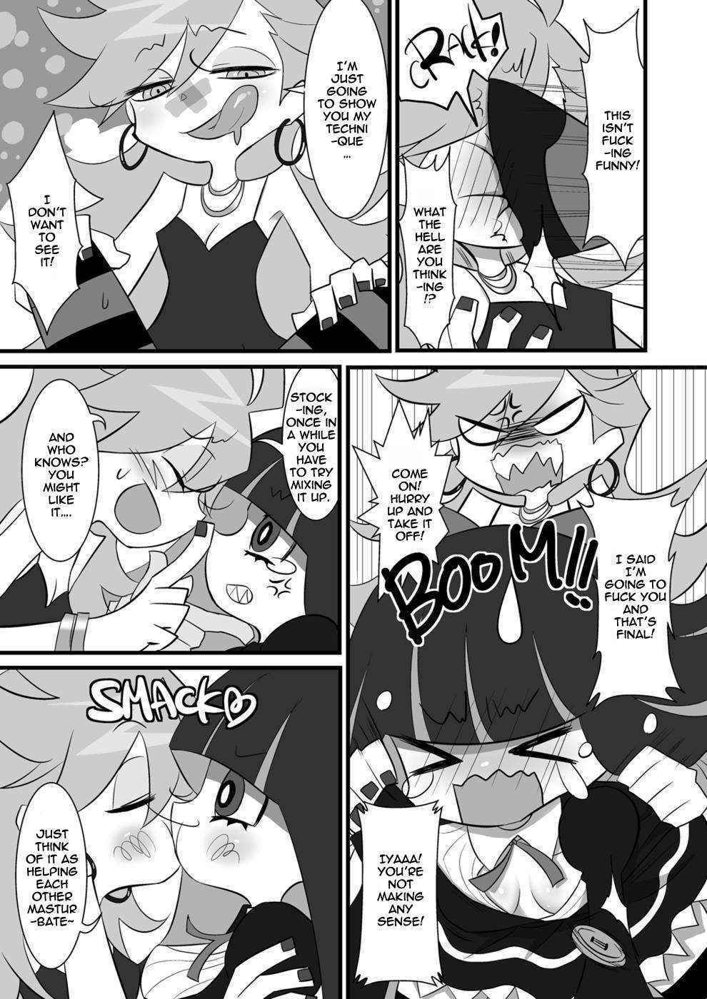 (C79) [Ningen Modoki (Random)] Chu Chu Lez Play (Panty & Stocking with Garterbelt) [English] [Yuri-Bot Scans]