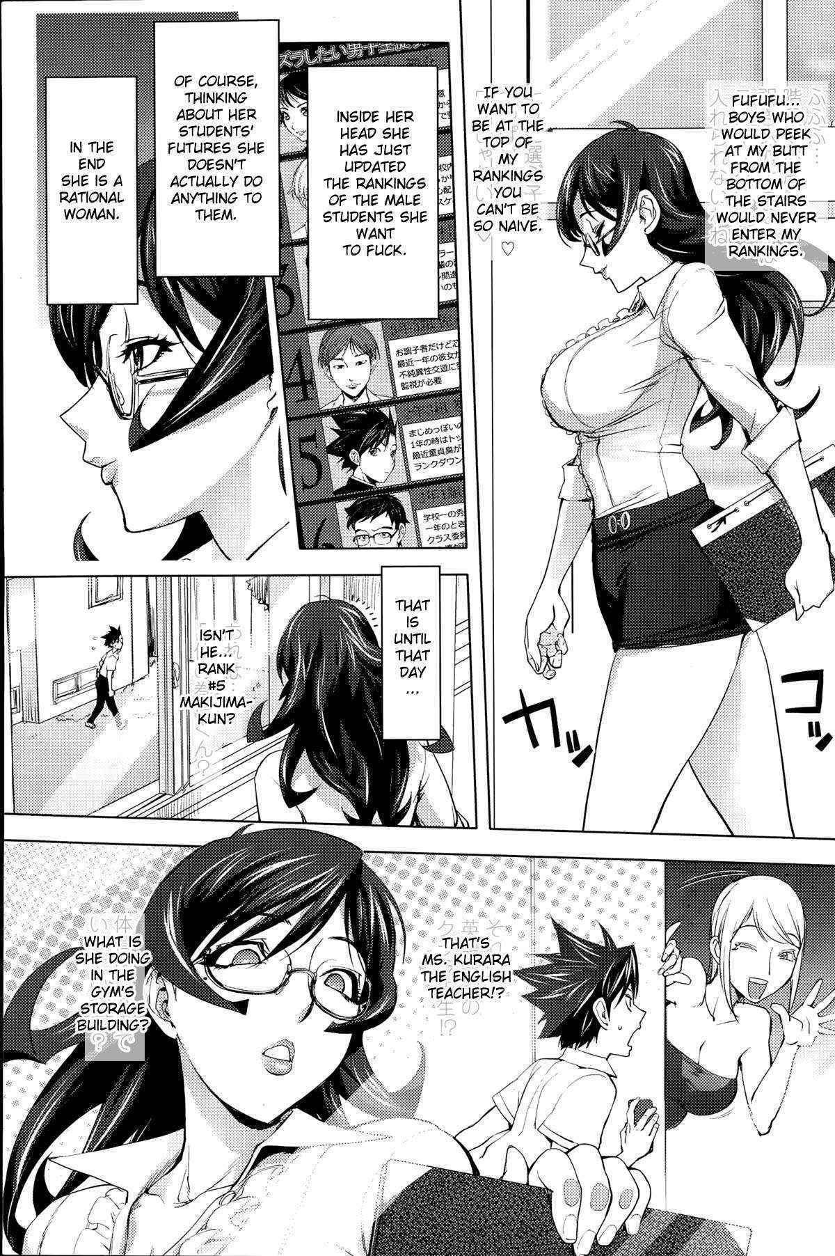 [Kon-Kit] Yukari-sensei no Tousaku Shita Kyoushi Seikatsu | Ms. Yukari's Perverted Teacher Livelihood (COMIC Penguin Club 2015-09) [English] [aceonetwo]