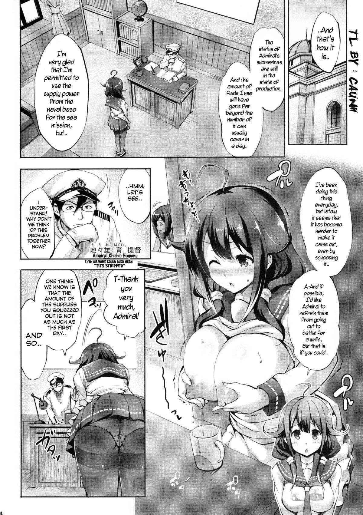 (C88) [Jouji Mujoh (Shinozuka George)] Taigei Ikunyu Nisshi | Taigei's Breasts Care Diary (Kantai Collection -KanColle-) [English] =CaunhTL=